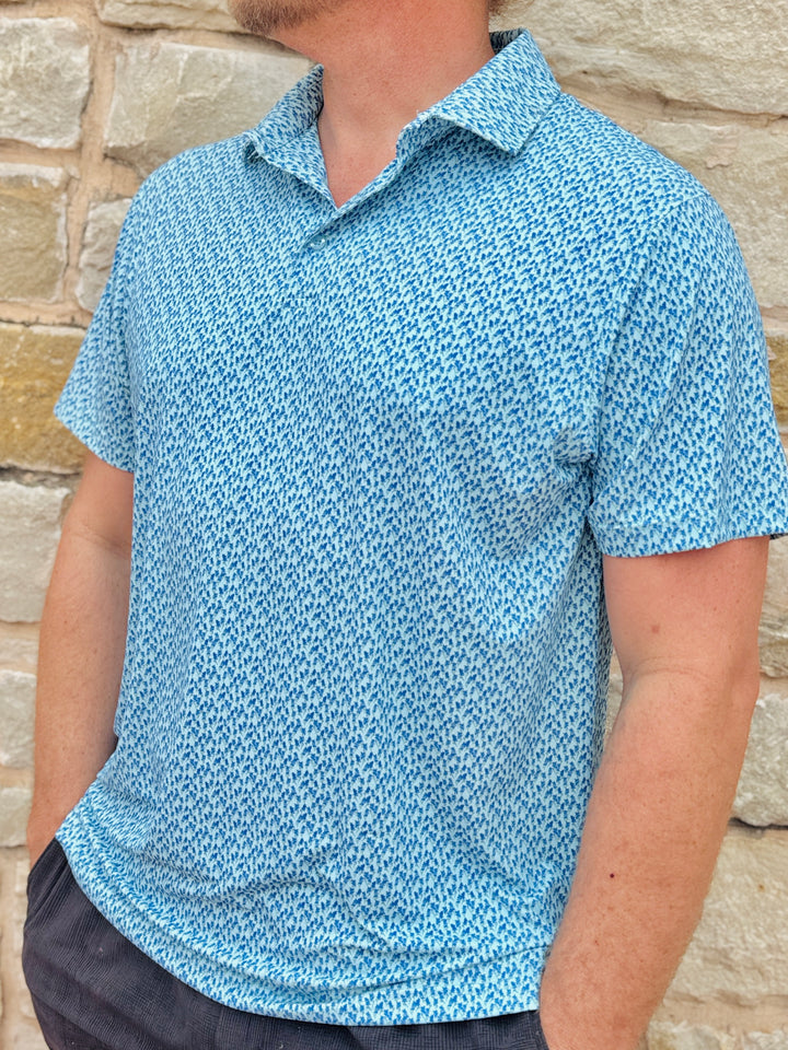 Bluebonnet Overload Polo