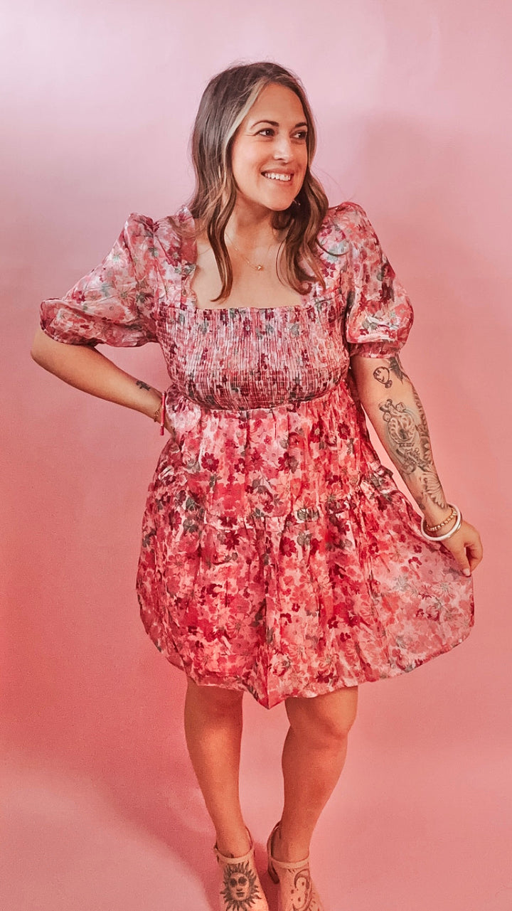 The Jo Floral Babydoll Dress