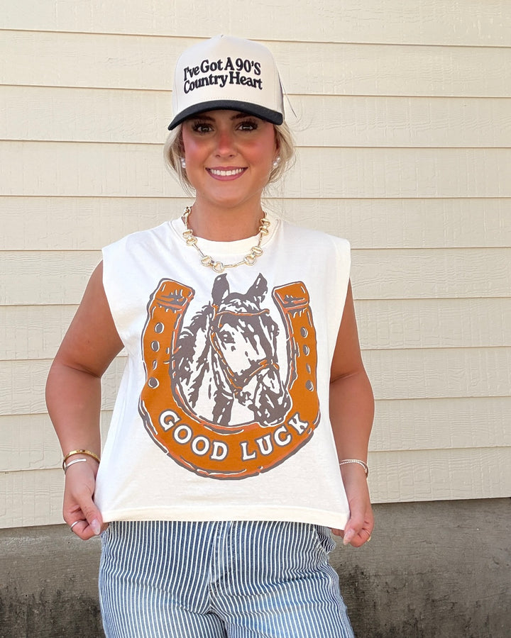 Good Luck Pony Graphic Tank