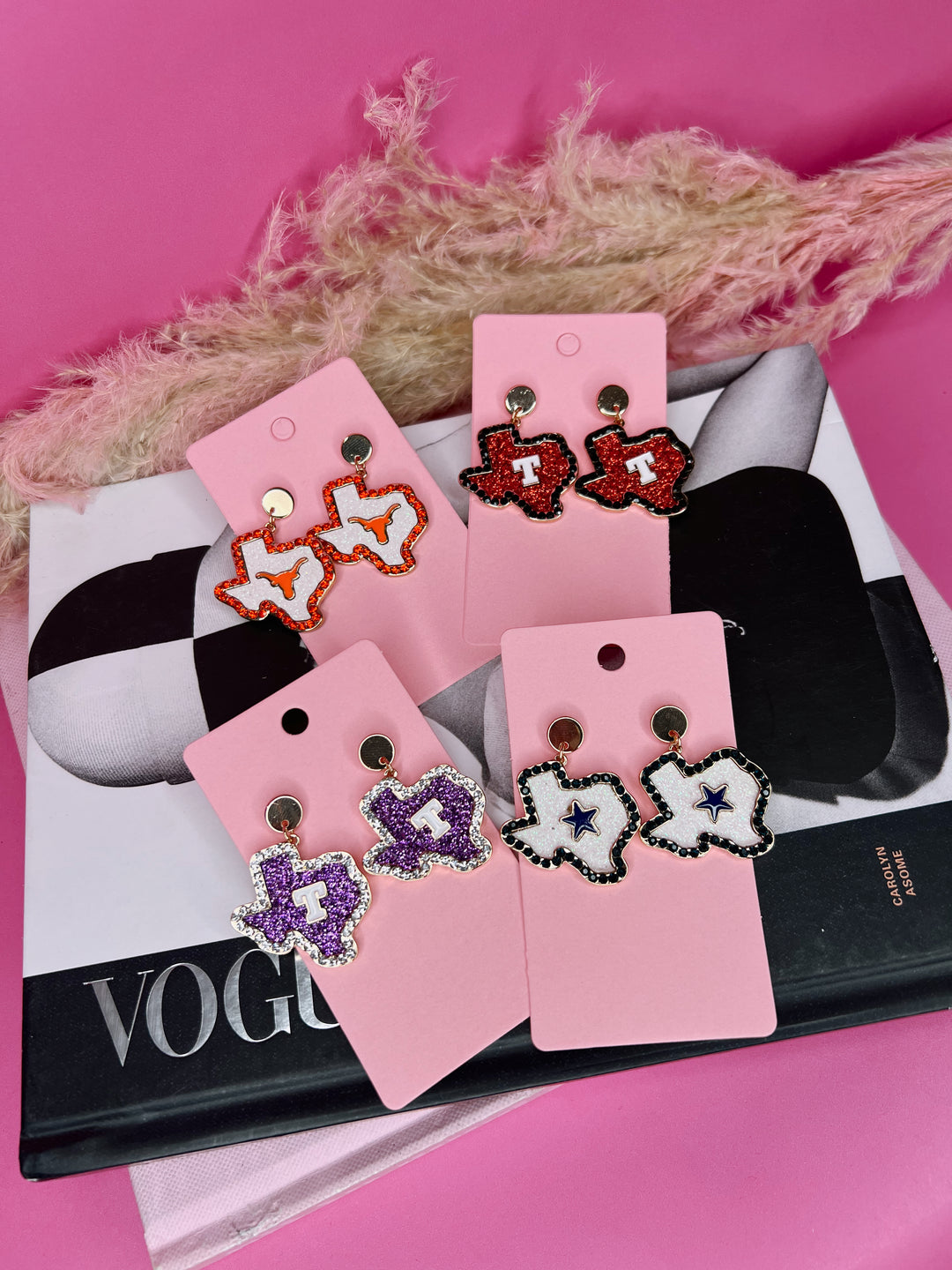 Home of The Texans Earrings