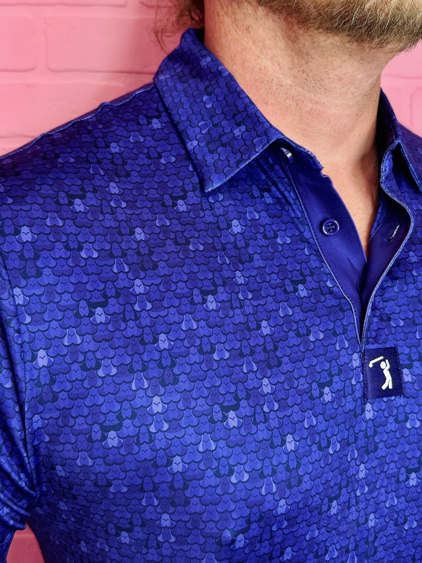 Eyes Up Here Men’s Polo Shirt