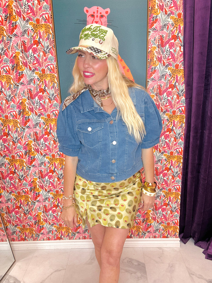 Cool Girl Classic Denim Top