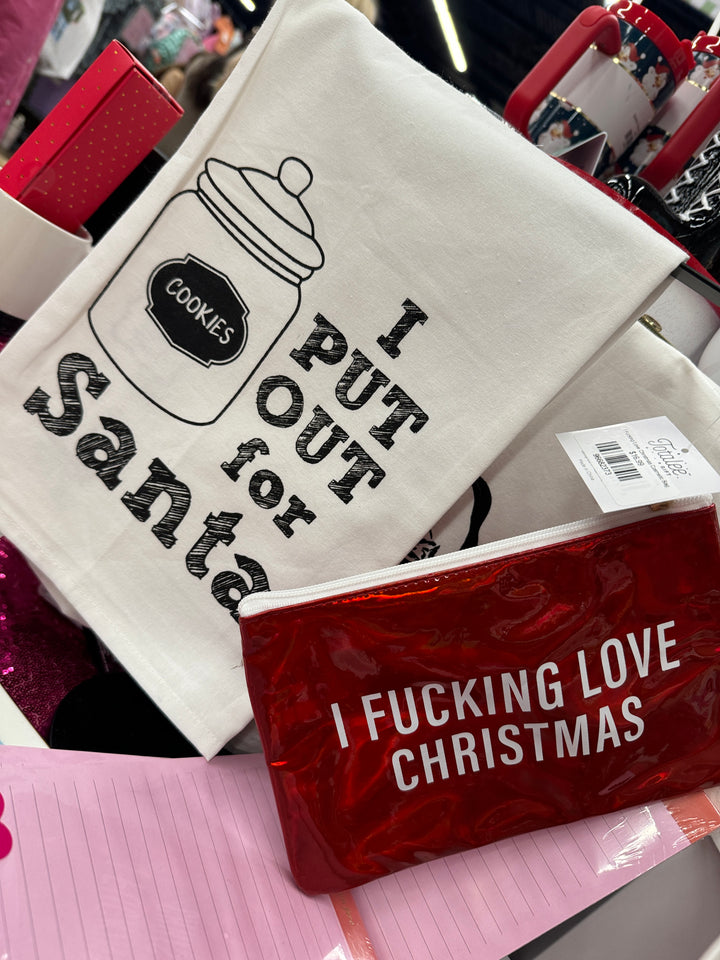 I Fucking Love Christmas Cosmetic Bag