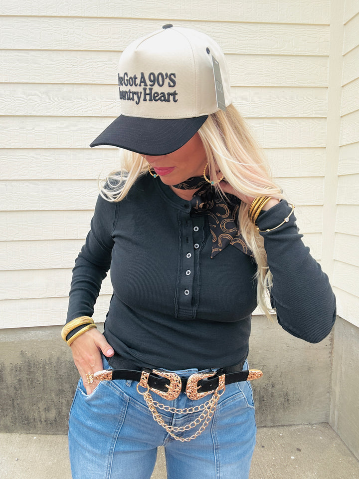90's Country Heart Trucker Hat