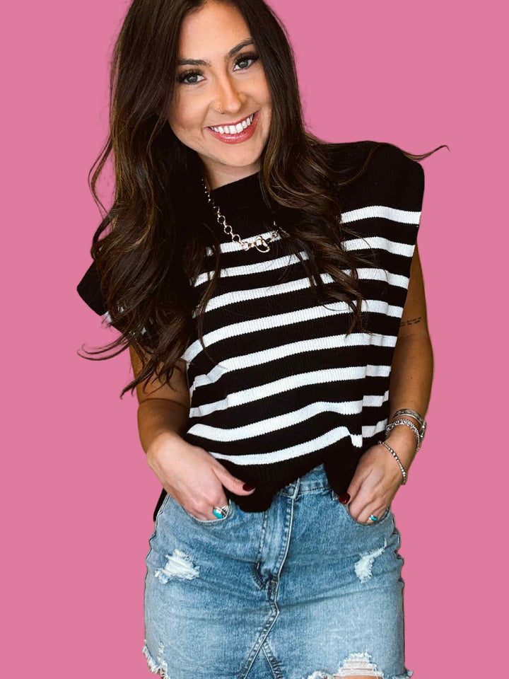 The Chicago Stripe Sweater Vest