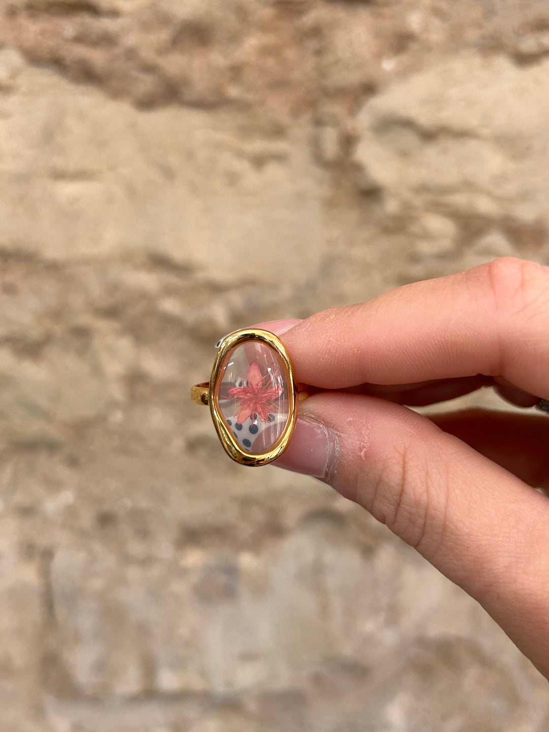 The Flint 18k Floral Ring