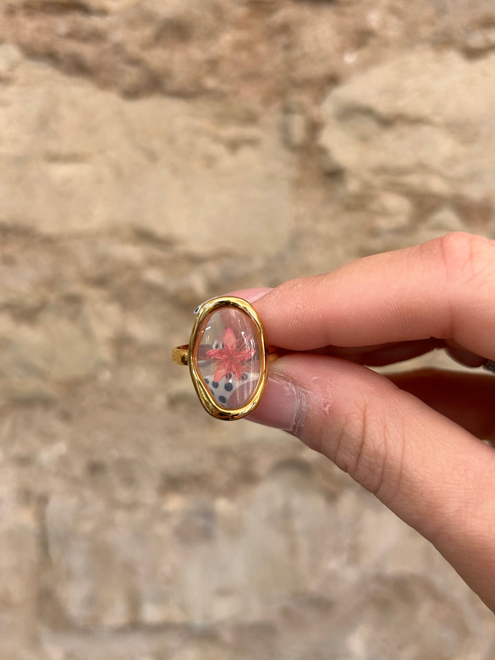 The Flint 18k Floral Ring