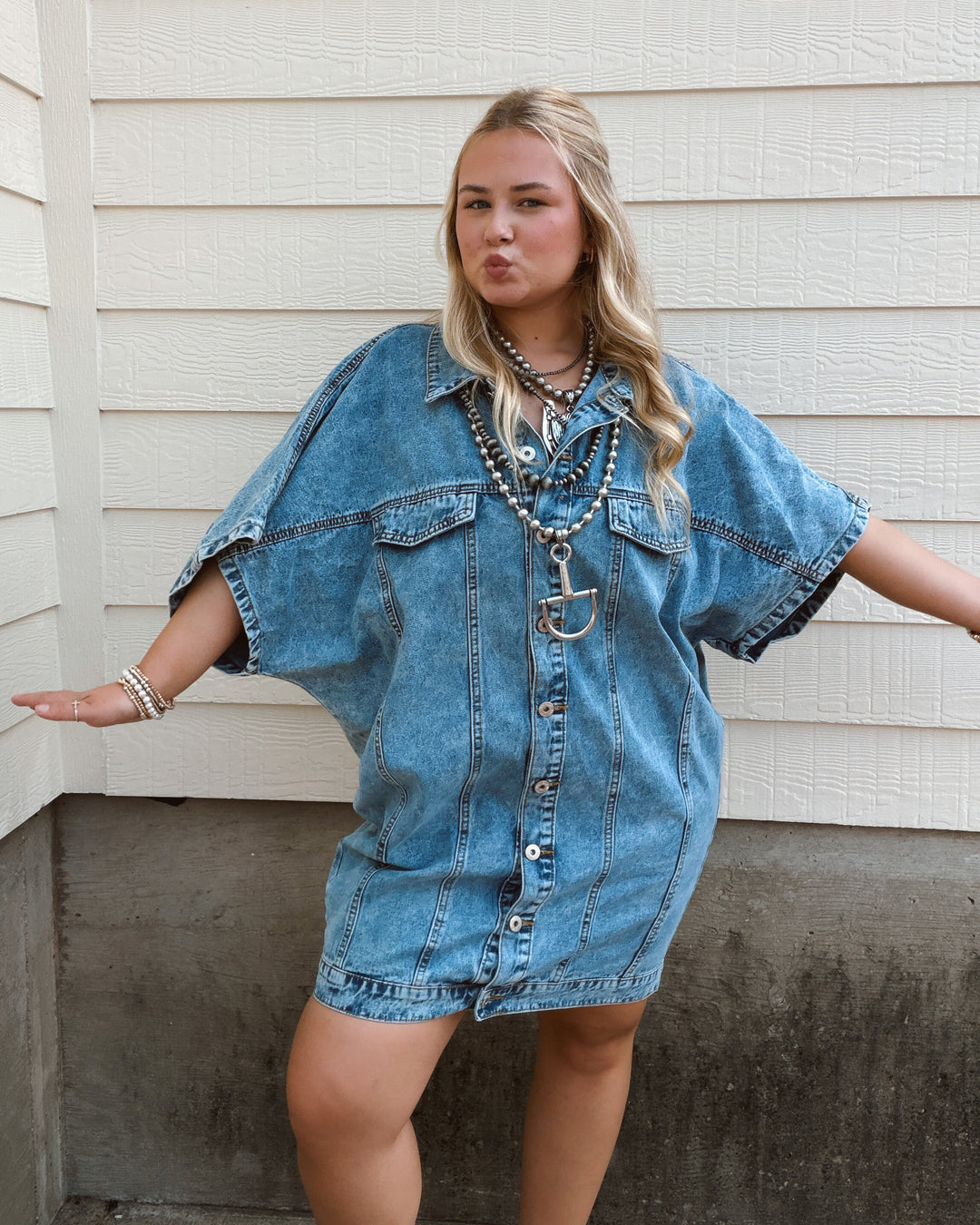 Denim Days Chambray Dress