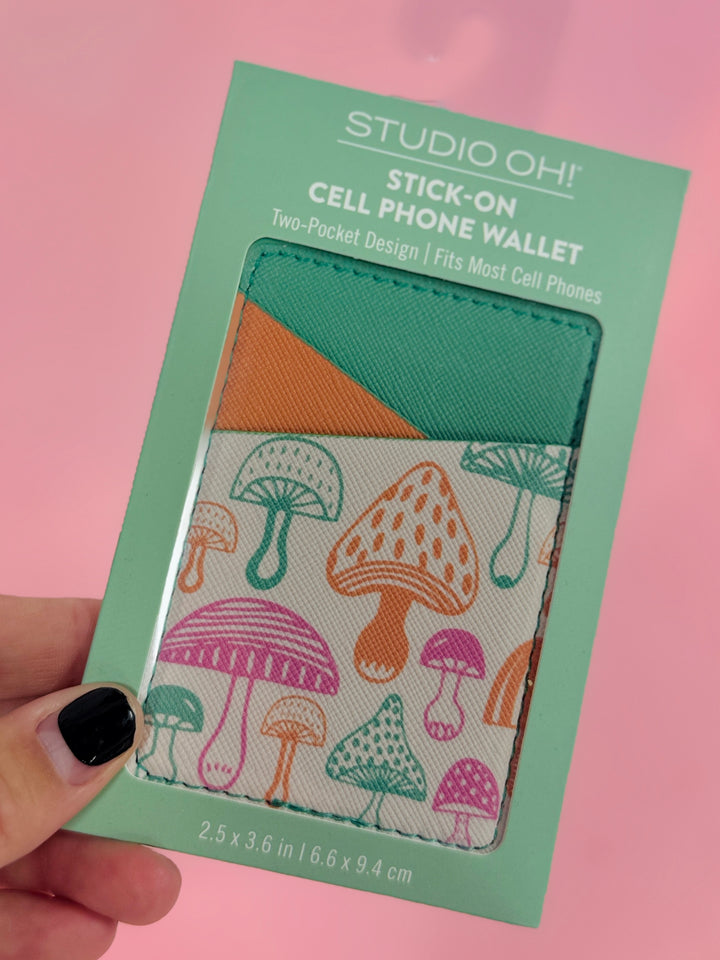 Wild Realm Stick-On Cell Phone Wallet