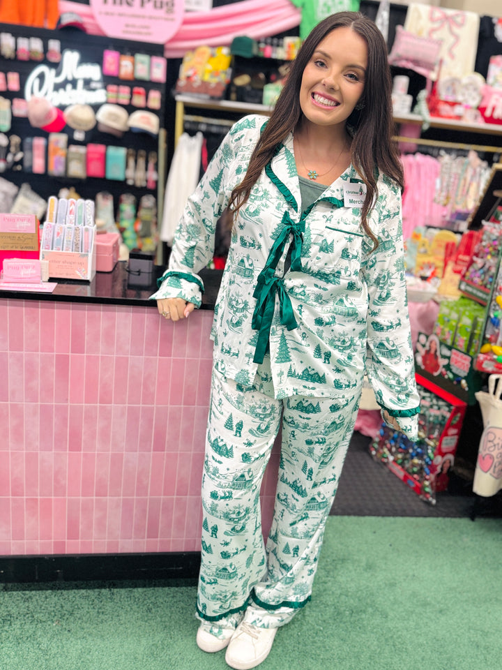 Holly & Ivy Christmas Pajama Set