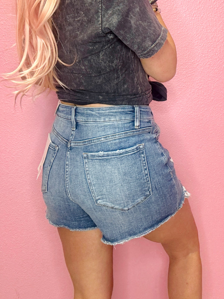 The Perfect Denim Shorts