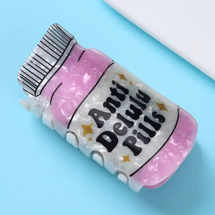 Anti Delulu Claw Clip