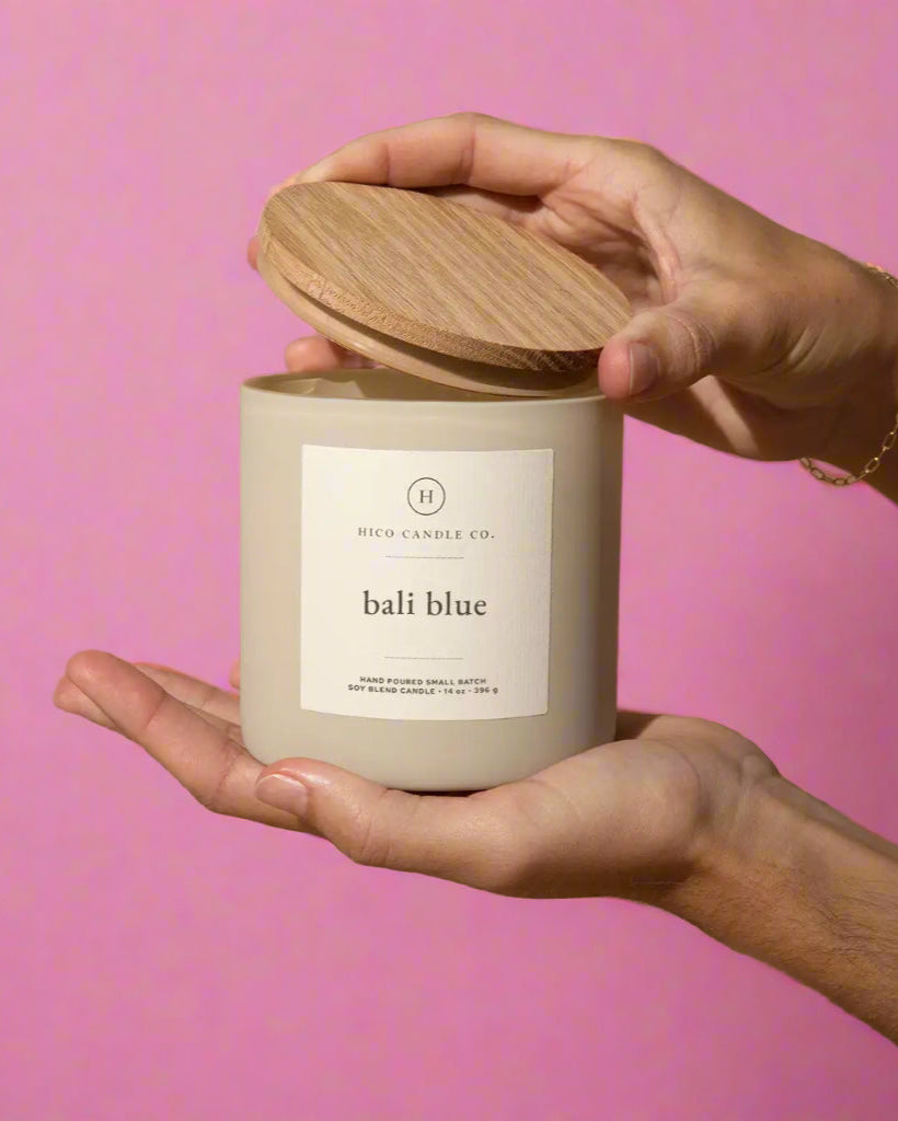 Bali Blue Candle