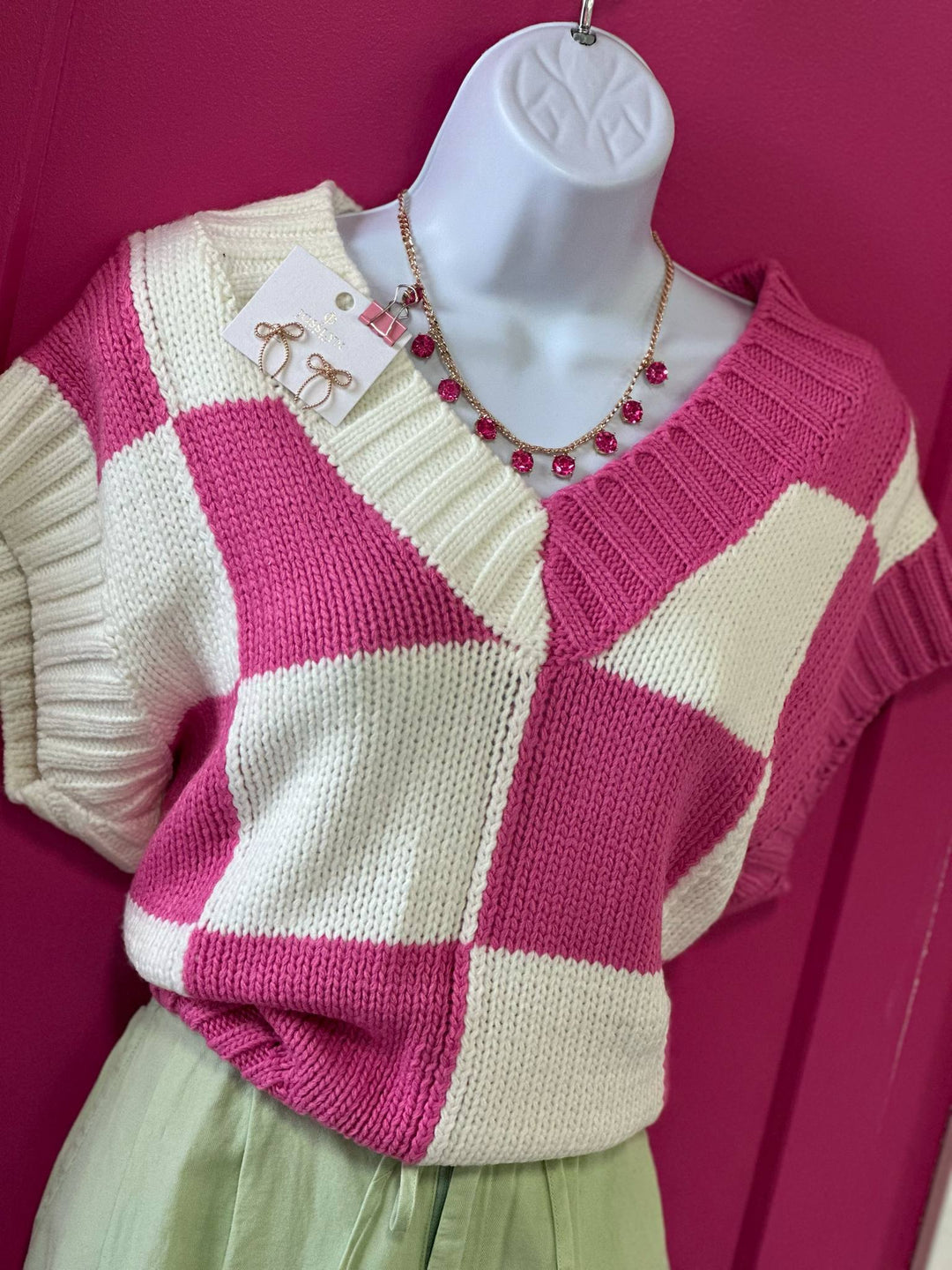 The Rany Checkered Vest