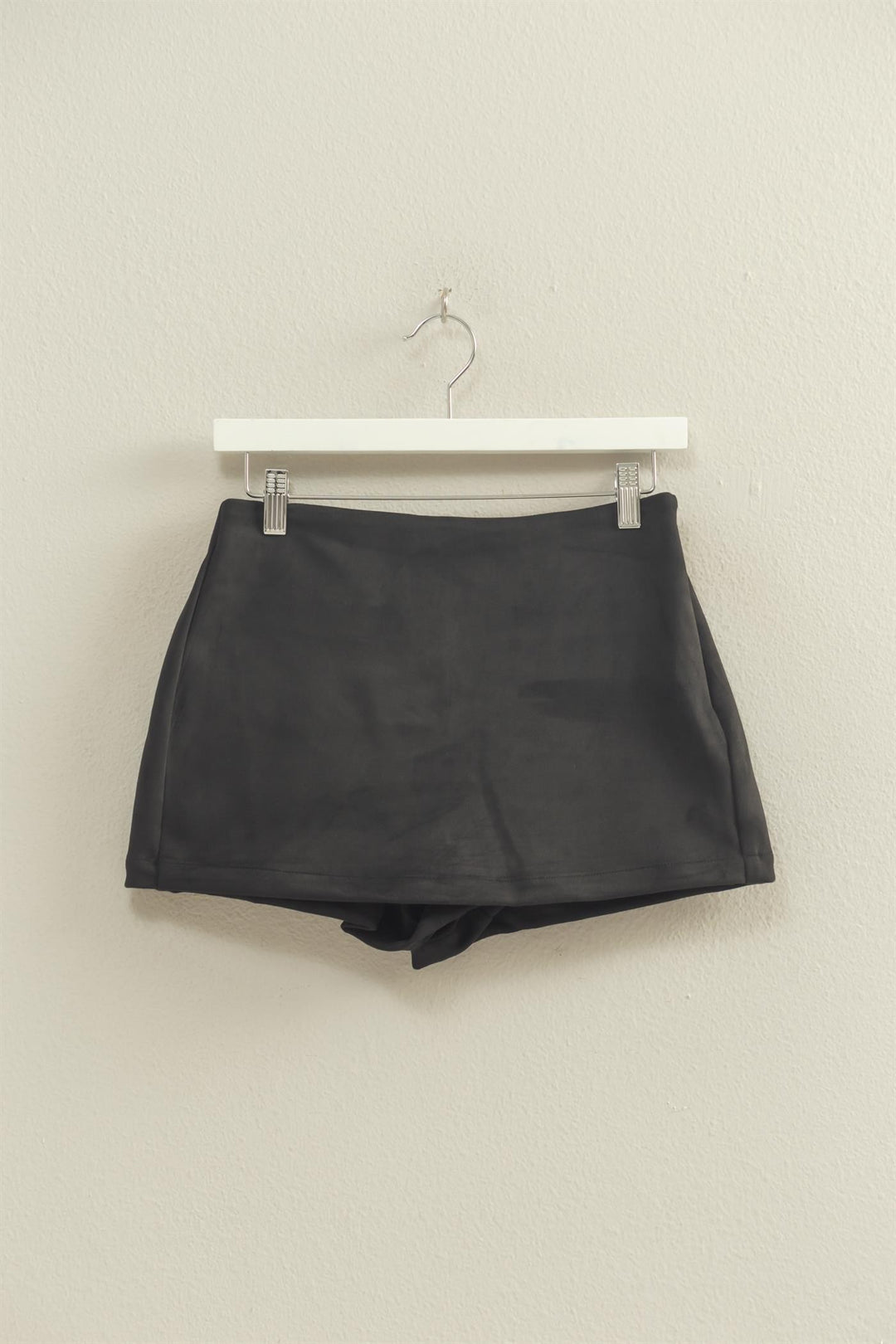 The Luxe Layers Suede Skort