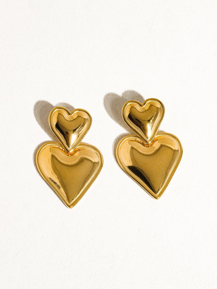 The Love 18K Heart Earring