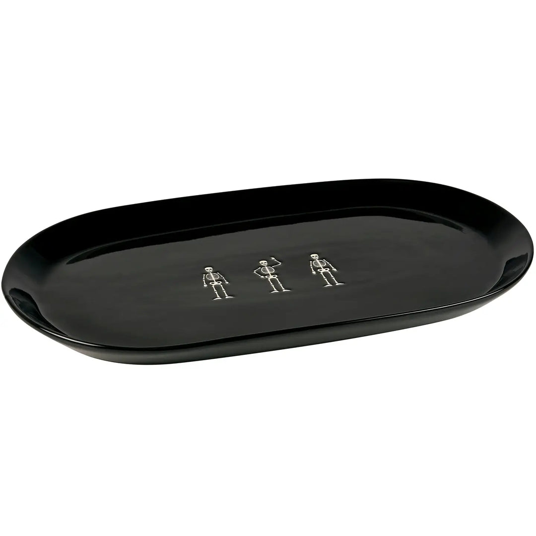 Oval Skeletons Platter
