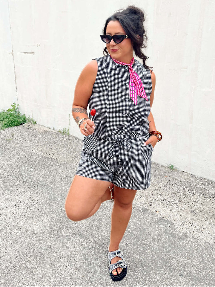 Plaid & Play Checkered Shorts