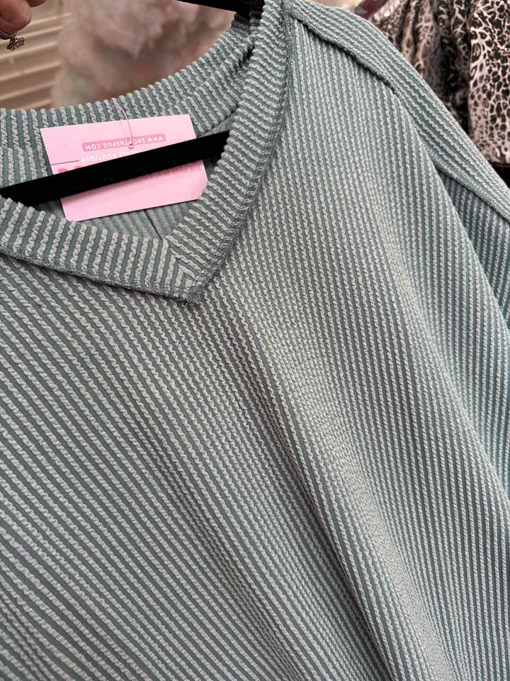 The Brittani Corded Hi-Low Top