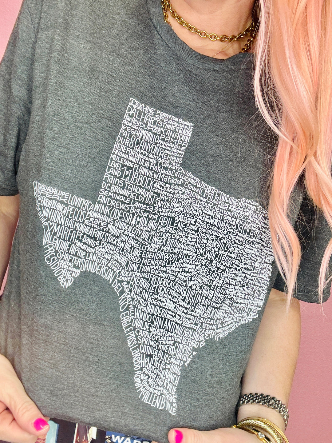 Texas Towns Graphic Tee