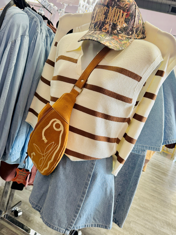 Prep School Princess Polo Vest