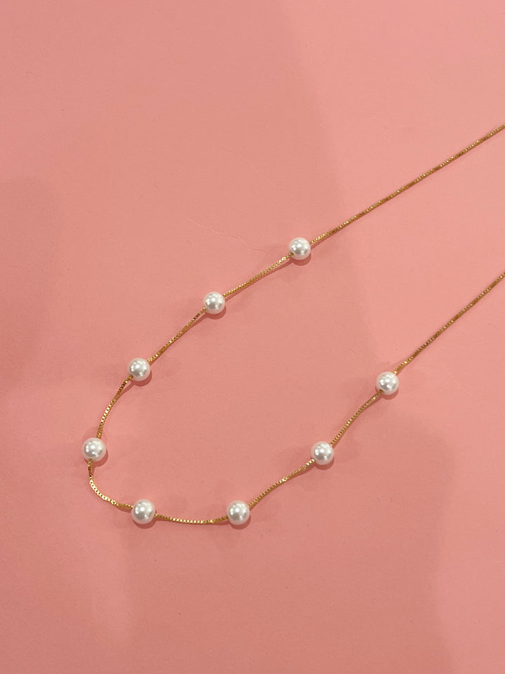 Coastal Pearl Necklace