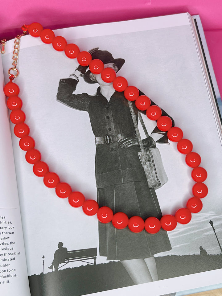 Santa Baby Beaded Necklace