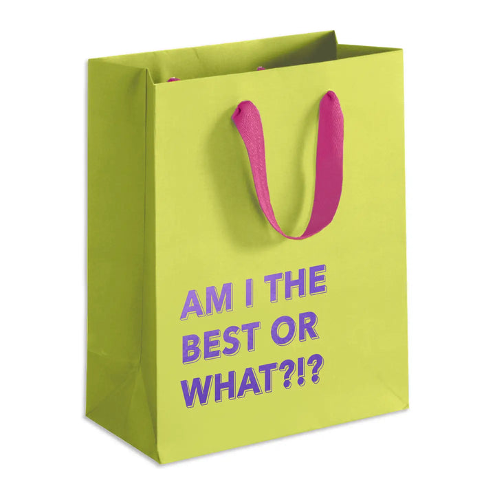 Am I The Best Or What Gift Bag