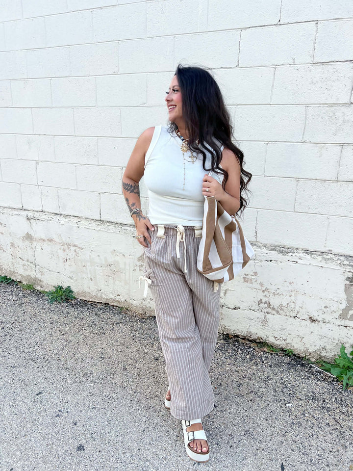 The Saylor Sweetheart Stripe Pants