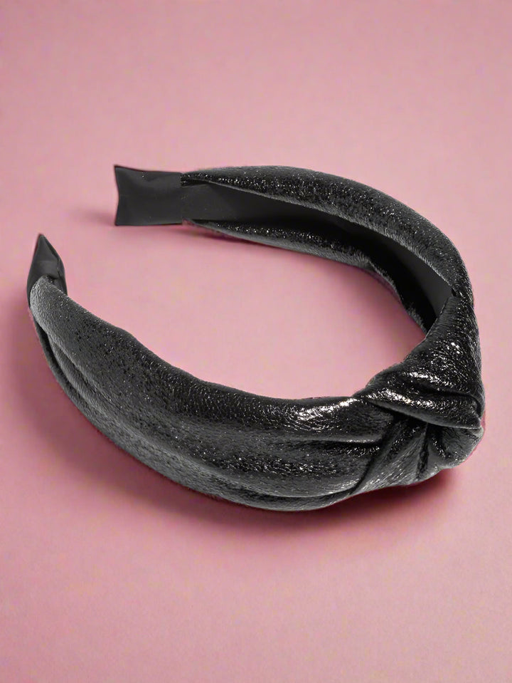 The Roxy Metallic Knotted Headband
