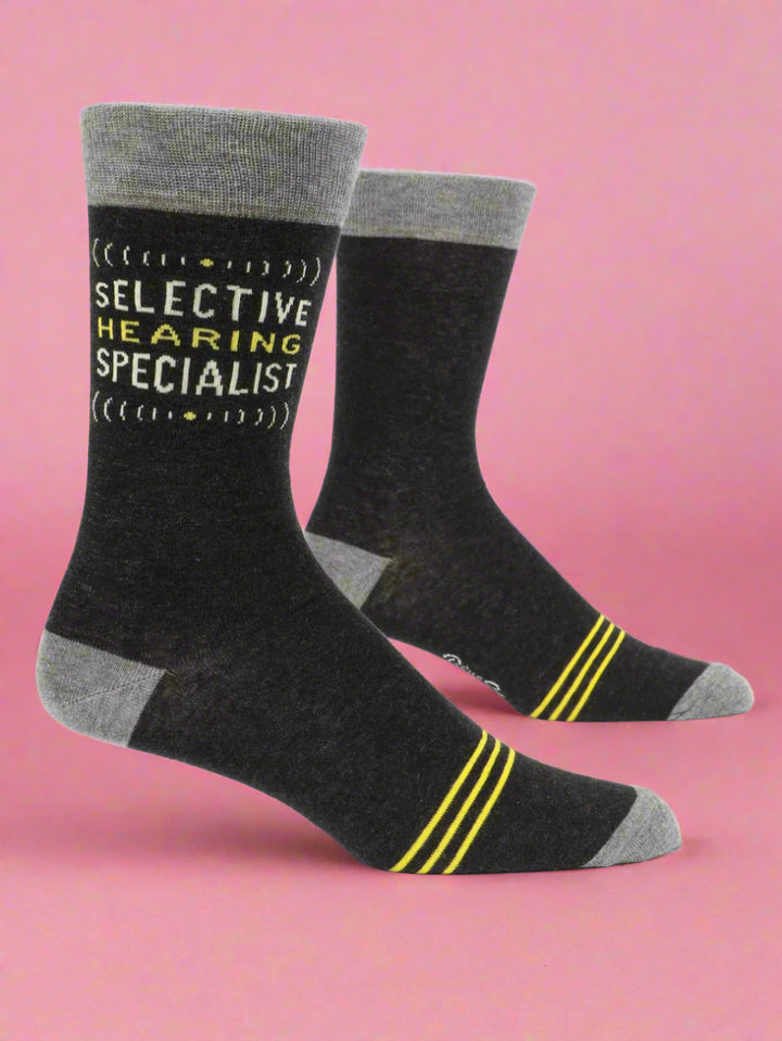Selective Hearing Mens Socks