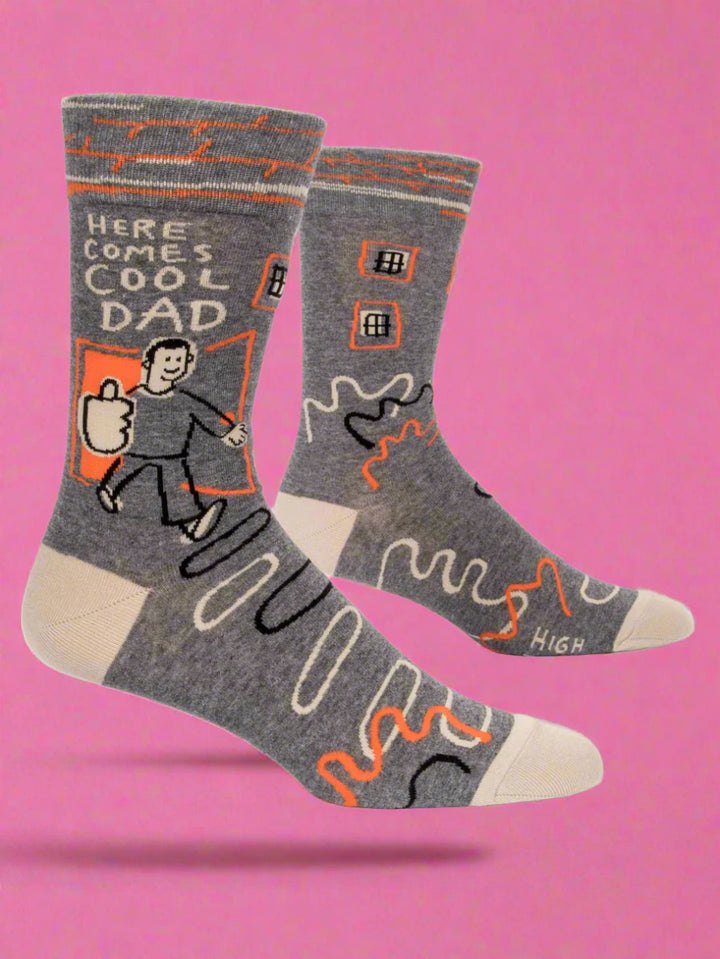 Here Comes Cool Dad Men's Socks