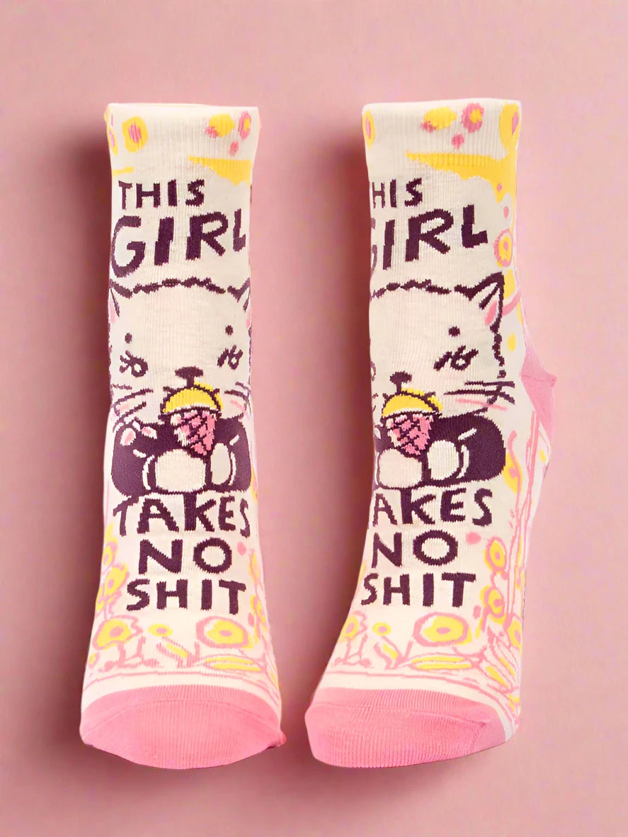 Girl Takes No Shit Socks