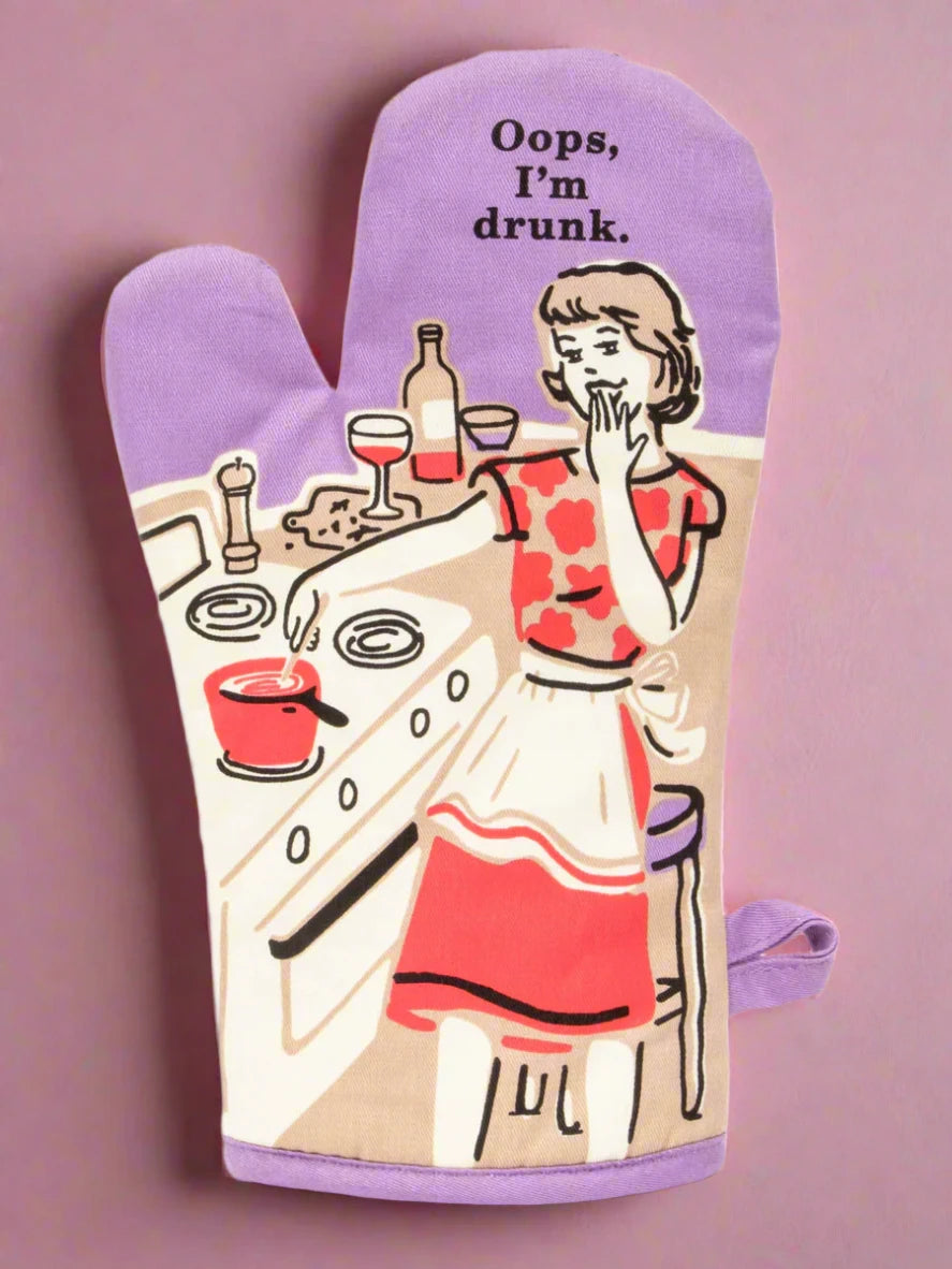 Oops, I'm Drunk Oven Mitt