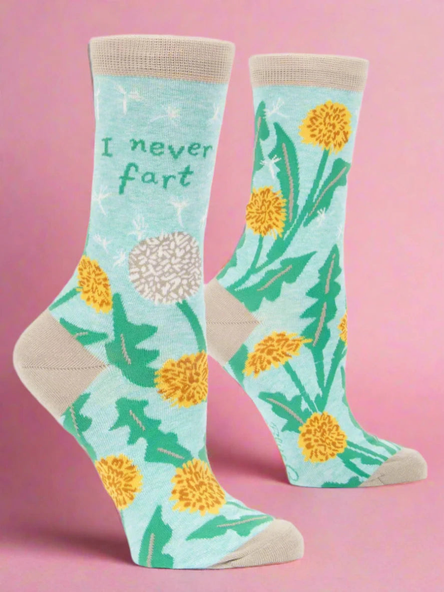 I Never Fart Crew Socks