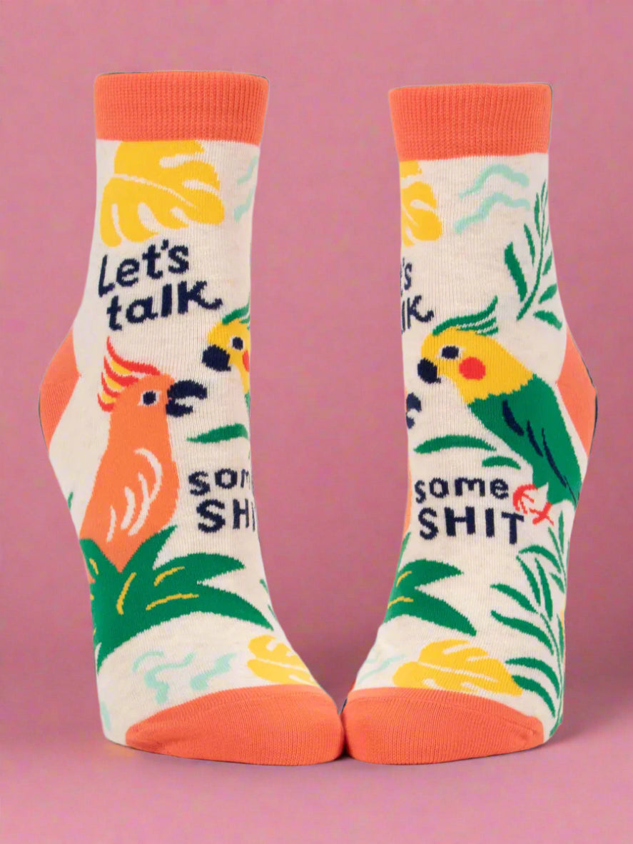 Talk Some Shit Ankle Socks