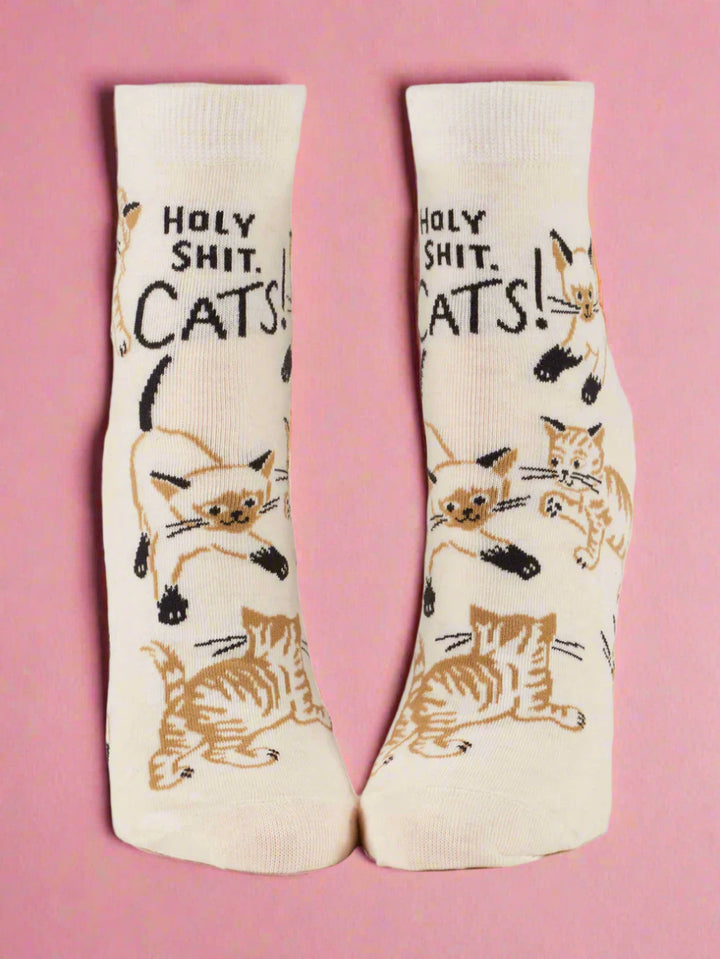 Holy Shit Cats Ankle Socks