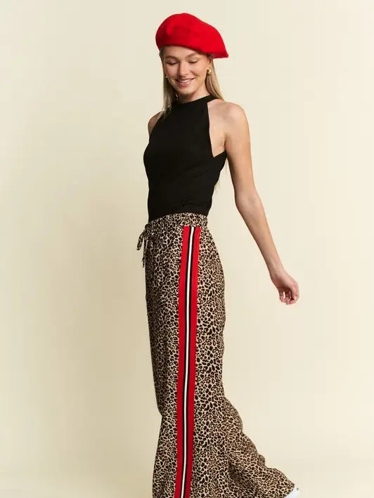 The Scarlet Leopard Trousers