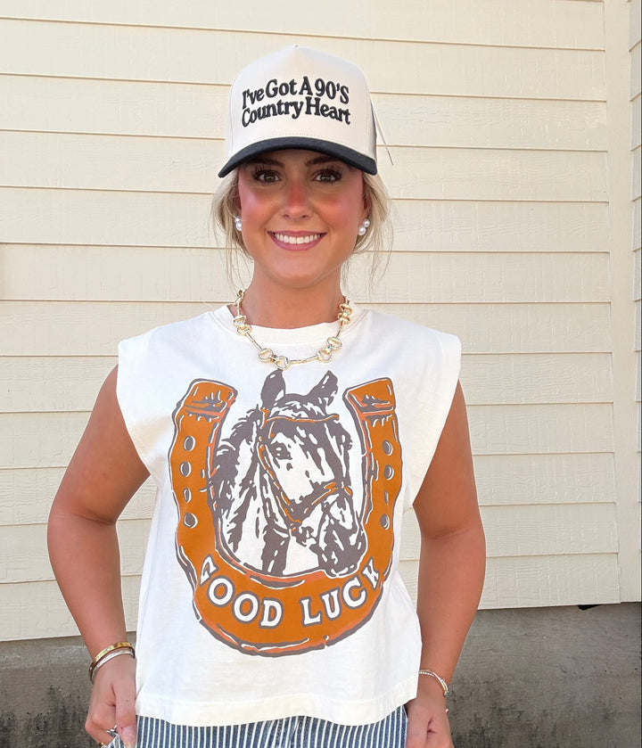 90's Country Heart Trucker Hat