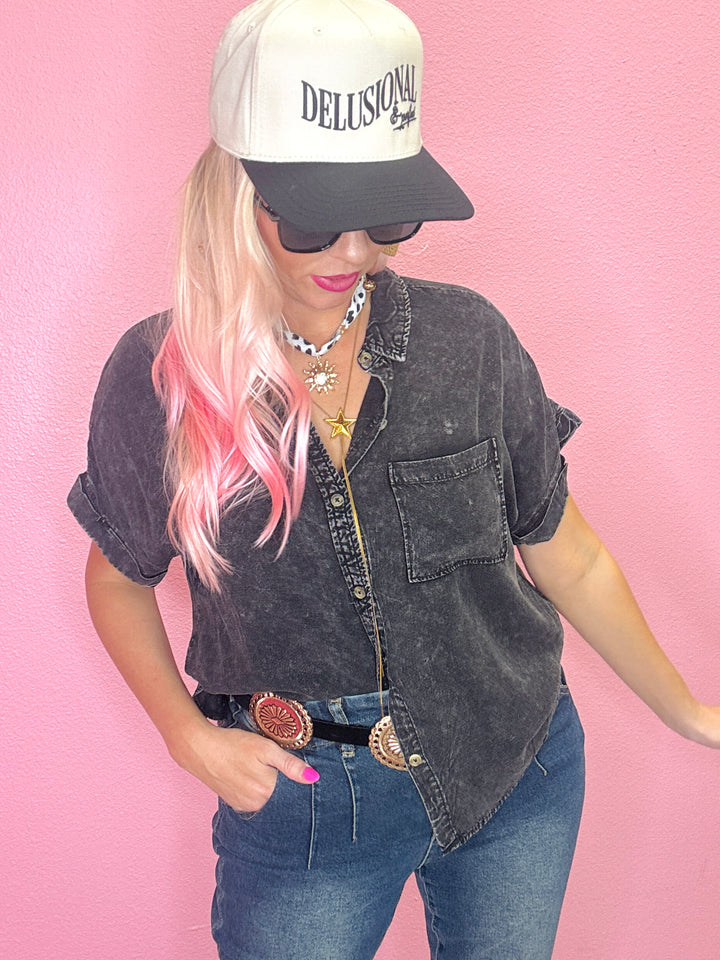 The Rany Mineral Wash Top
