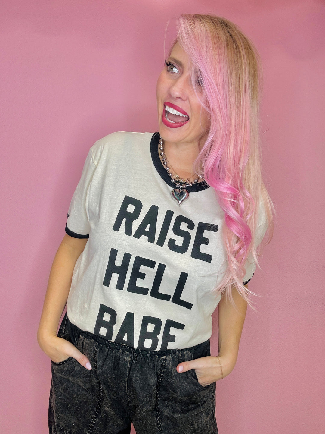 Raise Hell Babe Graphic Tee