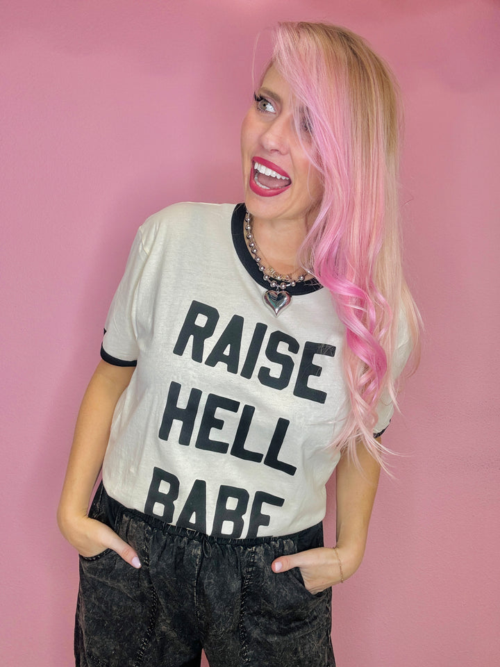 Raise Hell Babe Graphic Tee