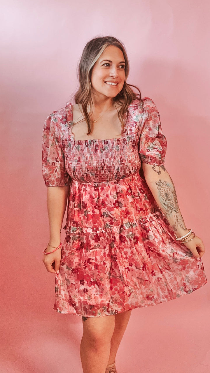 The Jo Floral Babydoll Dress