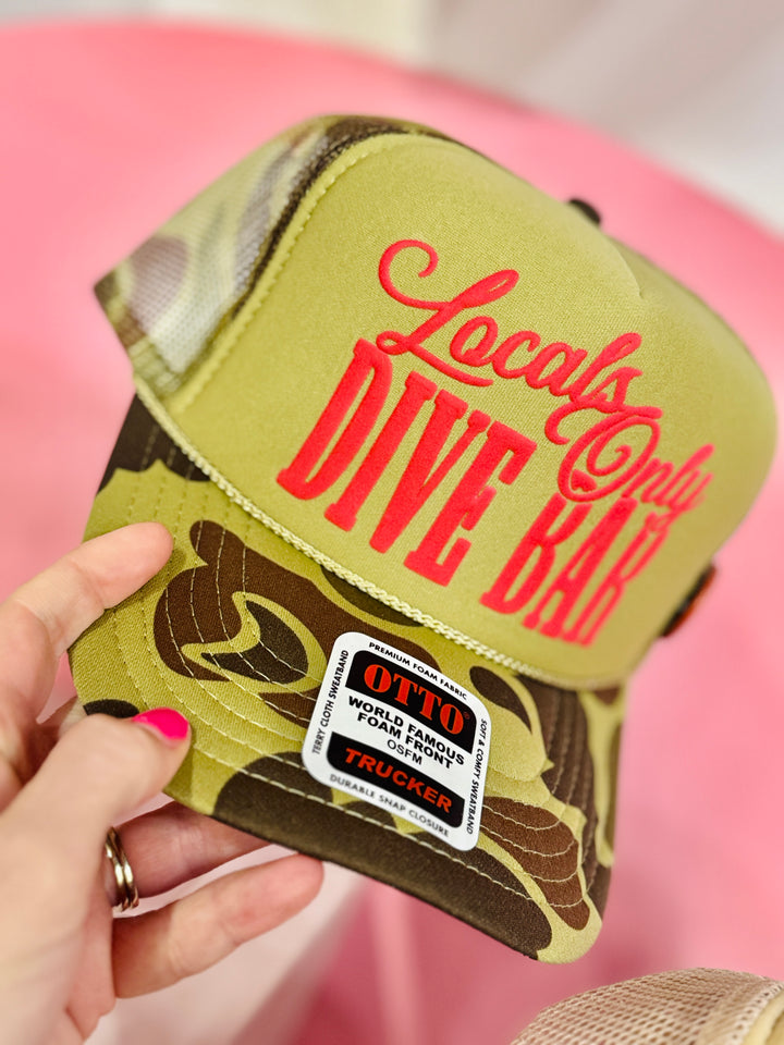Locals Only Dive Bar Trucker Hat