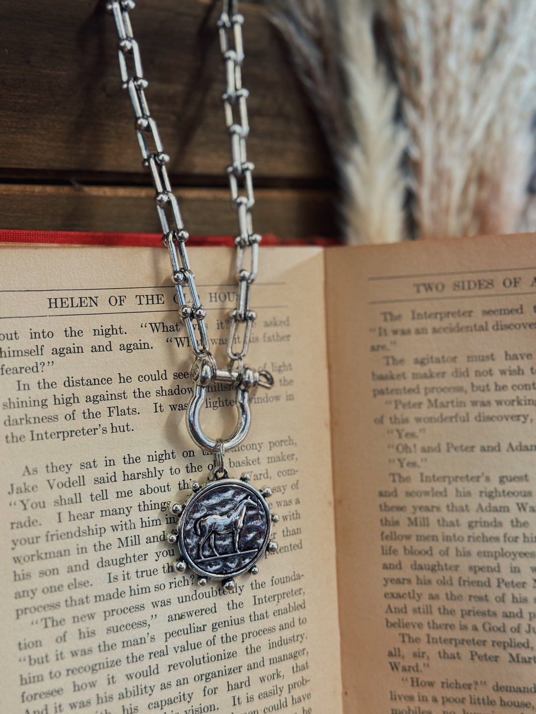 High Horse Coin Necklace