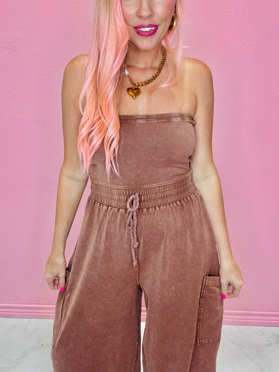The Kristyn Tube Top Jumpsuit