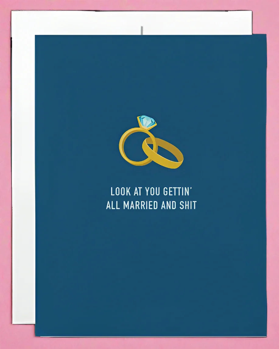 Married and Shit Card