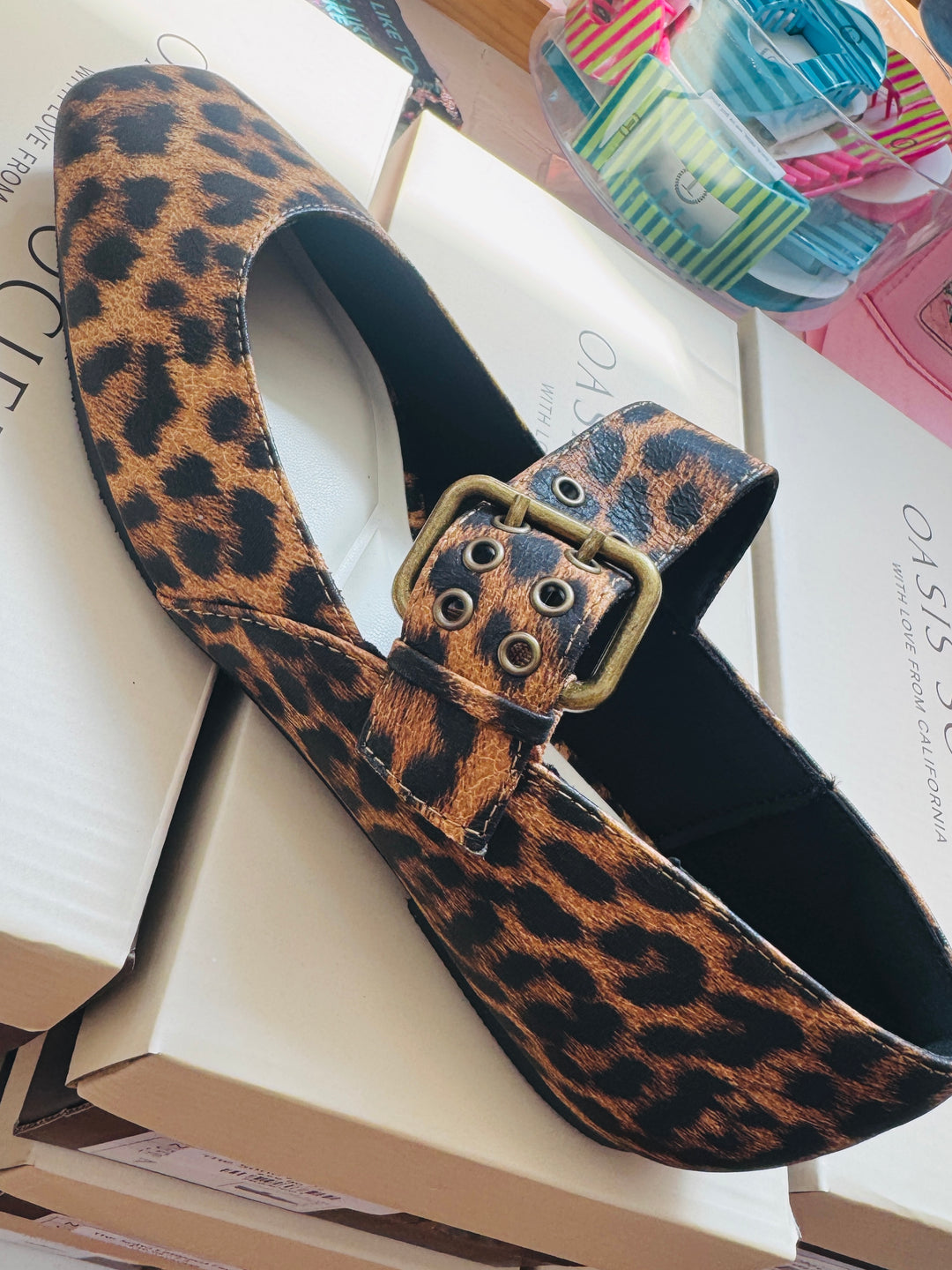 The Soho Leopard Flat