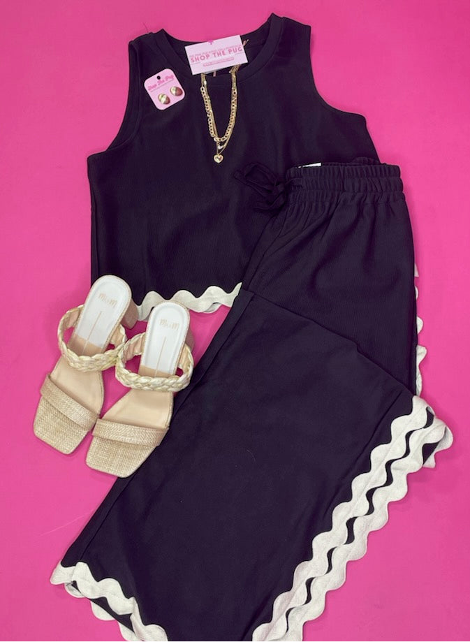 The Sandra Rick Rack Top