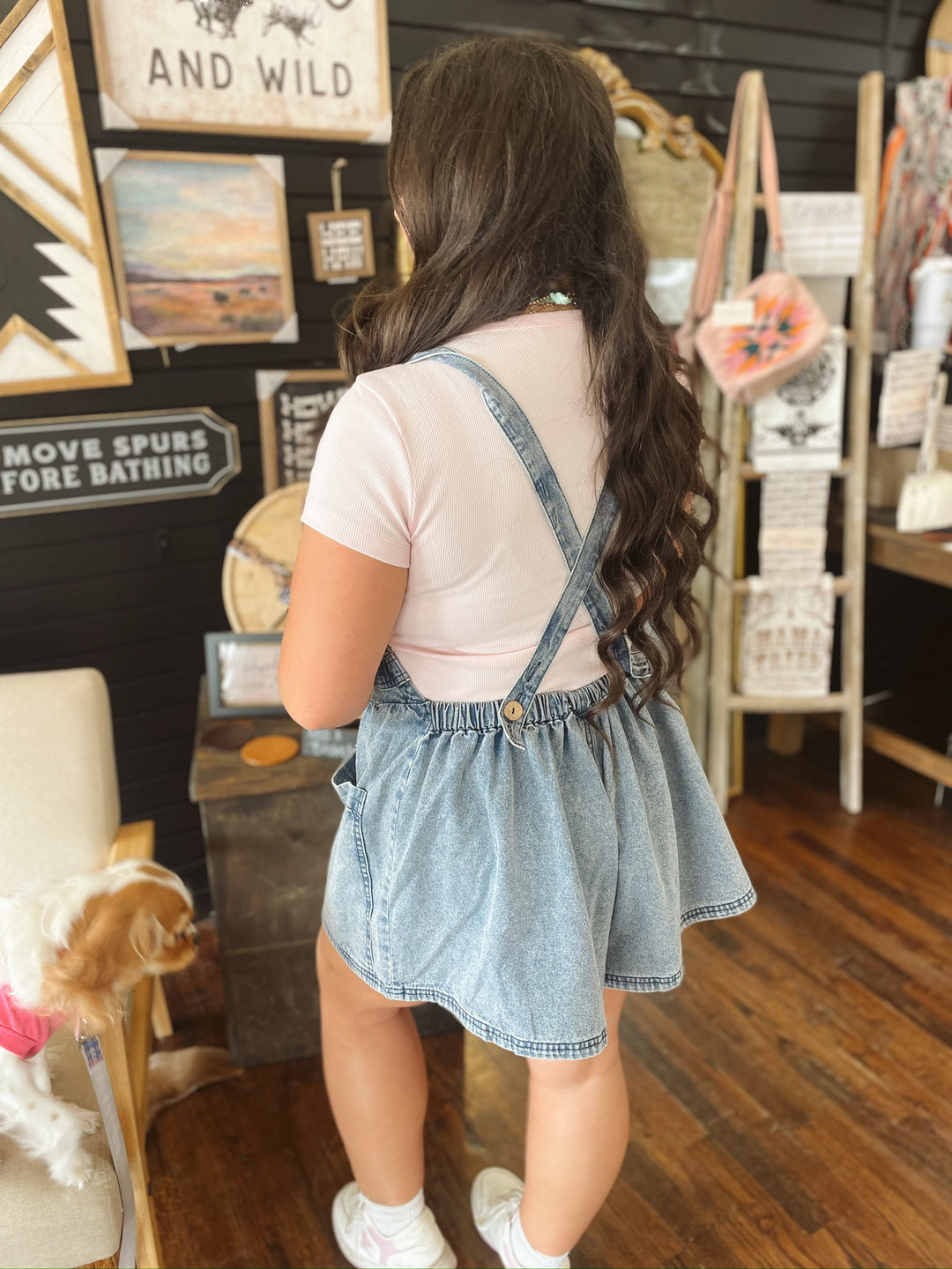 The Chicago Denim Romper